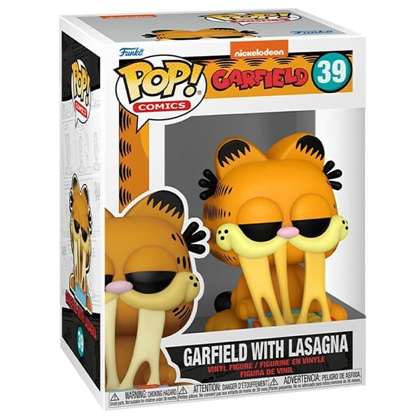 POP! COMICS VINYL FIGURE GARFIELD WITH LASAGNA【