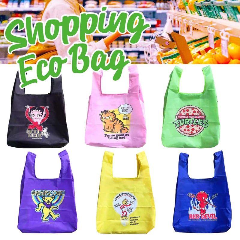 ショッピングエコバッグ | アメリカン雑貨LAX オンラインショップ