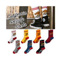 【California Grizzly Socks 】 カリフォルニア ソックス
