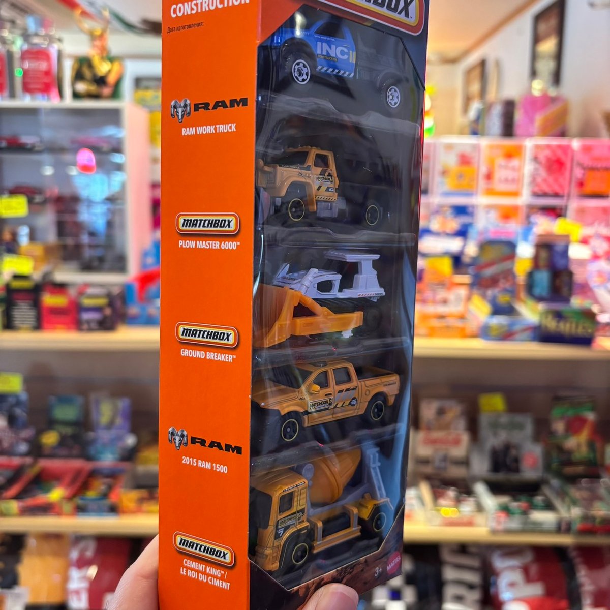 MATCHBOX】5カーパック（コンストラクション クルー） | アメリカン