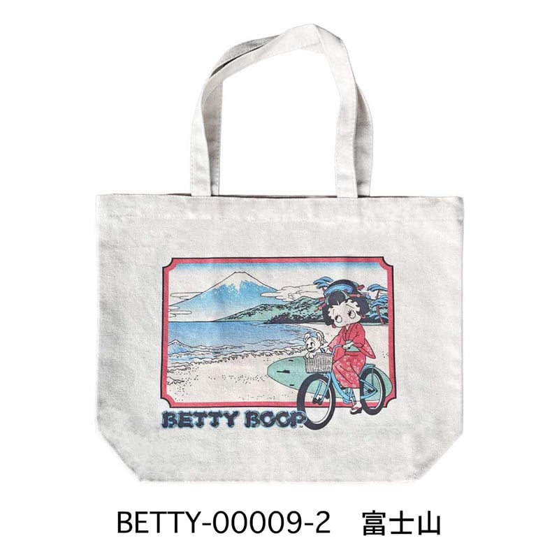 富士山】トートバッグ 浮世絵ベティ | アメリカン雑貨LAX