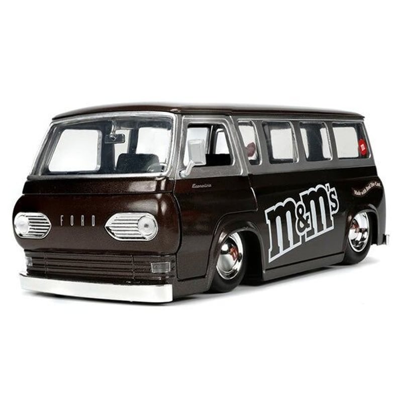 1:24 M&M'S 1965 FORD ECONOLINE w/RED FIGURE | ア