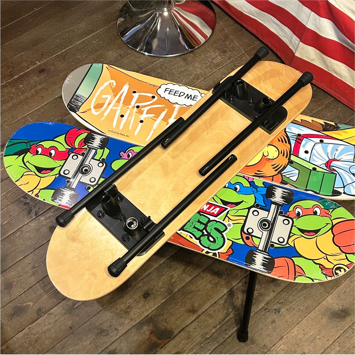 スケートボードデッキ フォルディングチェアー | アメリカン雑貨LAX
