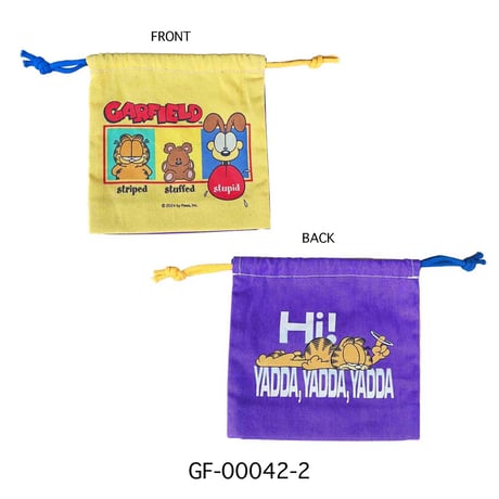 DRAWSTRING BAG 【巾着袋】Pt.1