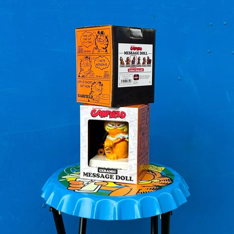 【ヴィンテージ風】 GARFIELD セラミックメッセージドール