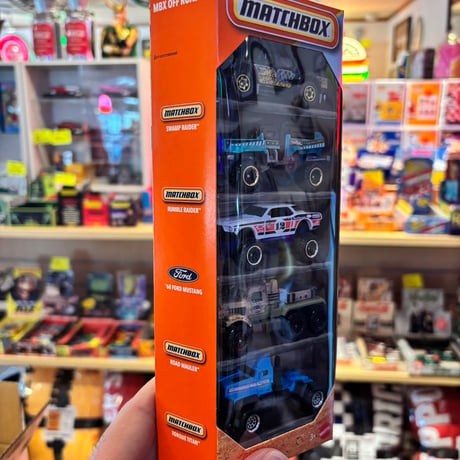 【MATCHBOX】5カーパック（MBX オフロード Ⅱ）