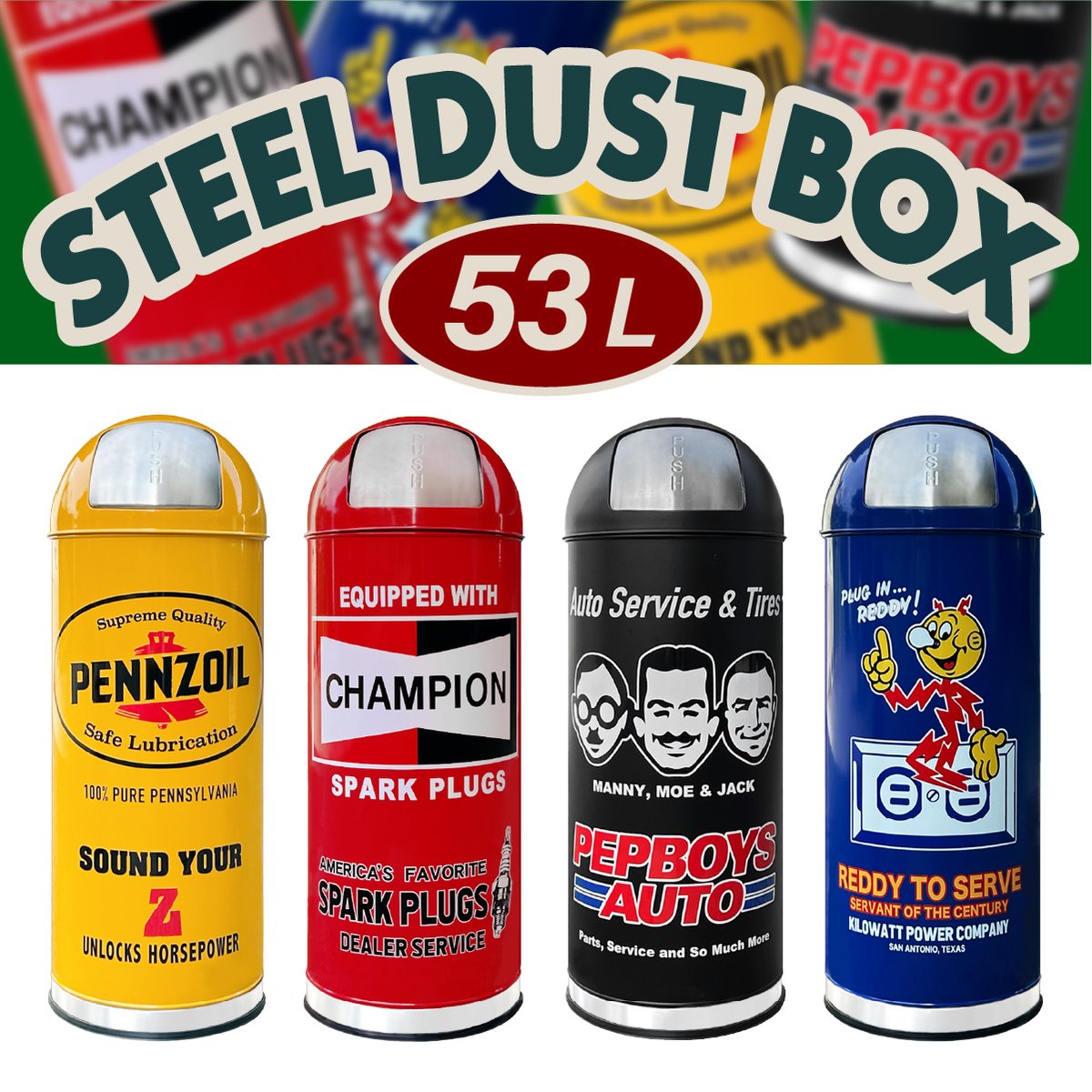 購入に関して注意事項有り。説明をご覧ください】53L スチール