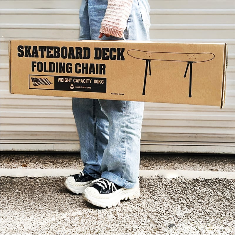 スケートボードデッキ フォルディングチェアー | アメリカン雑貨LAX