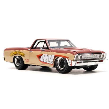 1:24 LOONEY TUNES 1957 CHEVY EL CAMINO w/ TASMANIAN DEVIL