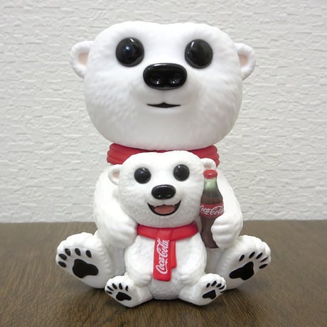POP! AD ICONS VINYL FIGURE COCA-COLA POLAR BEAR with CUB【FUNKO】