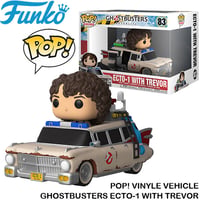 【FUNKO】POP! RIDES ICONS VINYLE VEHICLE / GHOSTBUSTERS ECTO-1 WITH TREVOR