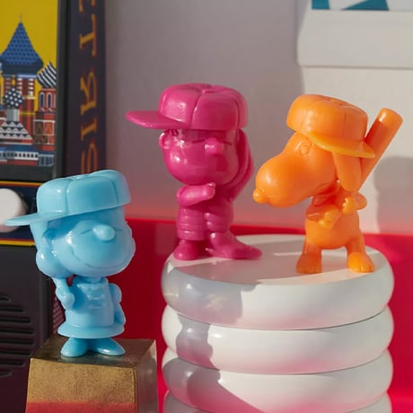 SUPER 7 ピーナッツ ケシサプライズ ベースボール フラット