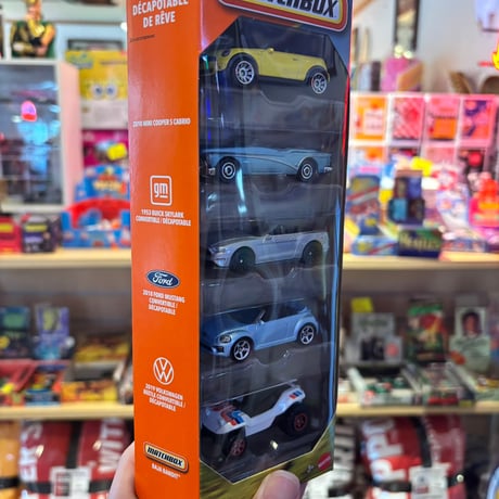 【MATCHBOX】5カーパック（コンバーチブル ドリームズ）