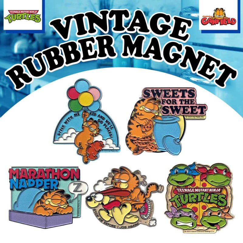 GARFIELD & TURTLES】ラバーマグネット | アメリカン雑貨LAX オンライ