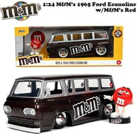 1:24 M&M'S 1965 FORD ECONOLINE w/RED FIGURE