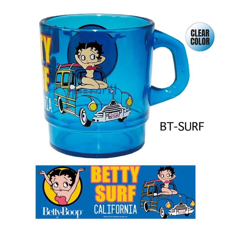 BETTY BOOP】【ファイヤーキング風】ミルキー スタッキング マグ