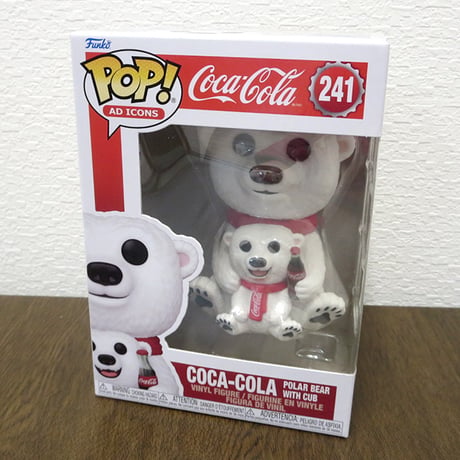 POP! AD ICONS VINYL FIGURE COCA-COLA POLAR BEAR with CUB【FUNKO】