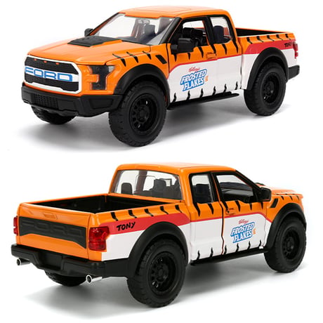 トニー ザ タイガー】ミニカー 1:24 Kellogg's 2017 Ford F-150 Raptor w/ TONY THE TIGER【トニー ザ タイガー】ミニカー