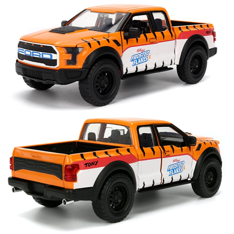 トニー ザ タイガー】ミニカー 1:24 Kellogg's 2017 Ford F-150