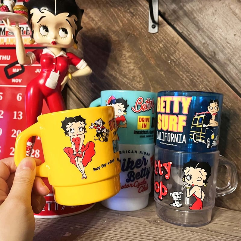 Betty-Boop マグカップ BETTY BOOP Betty Boop(TM) マグカップ キスマーク KISS MARK
