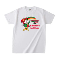 【ホワイト】企業系アドバタイジング　Tシャツ【ELF】