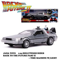 1:24 BACK TO THE FUTURE PART II - TIME MACHINE W/LIGHT