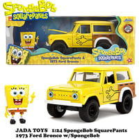【スポンジボブ】1:24 SpongeBob SquarePants 1973 Ford Bronco w/SpongeBob