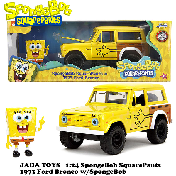 ミニカー 1:24 SpongeBob SquarePants 1973 Ford スポンジボブ】1:24 SpongeBob SquarePants 1973 Ford Br