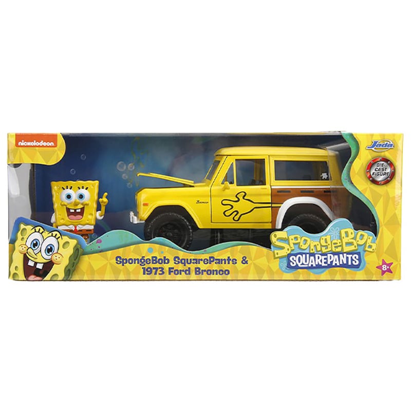 ミニカー 1:24 SpongeBob SquarePants 1973 Ford スポンジボブ】1:24 SpongeBob SquarePants 1973 Ford Br