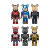 BE@RBRICK CHASE -MARVEL INFINITY SAGA-【全6種+シークレット1種】
