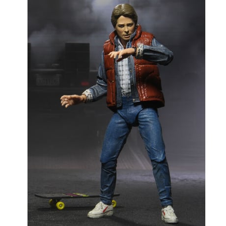 【バックトゥザフューチャー】 7"アクションフィギュア  マーティ マクフライ【NECA】