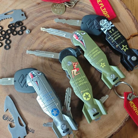 Skull Bomb Key & Shark Bomb KEY【TAC✩FIGHTER】
