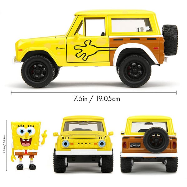 スポンジボブ】1:24 SpongeBob SquarePants 1973 Ford Br
