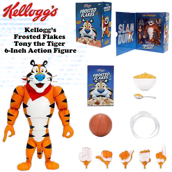 Kellogg's Frosted Flakes トニー・ザ・タイガー Jada Toys Kellogg's Frosted Flakes Tony the Tiger 1/12 scale