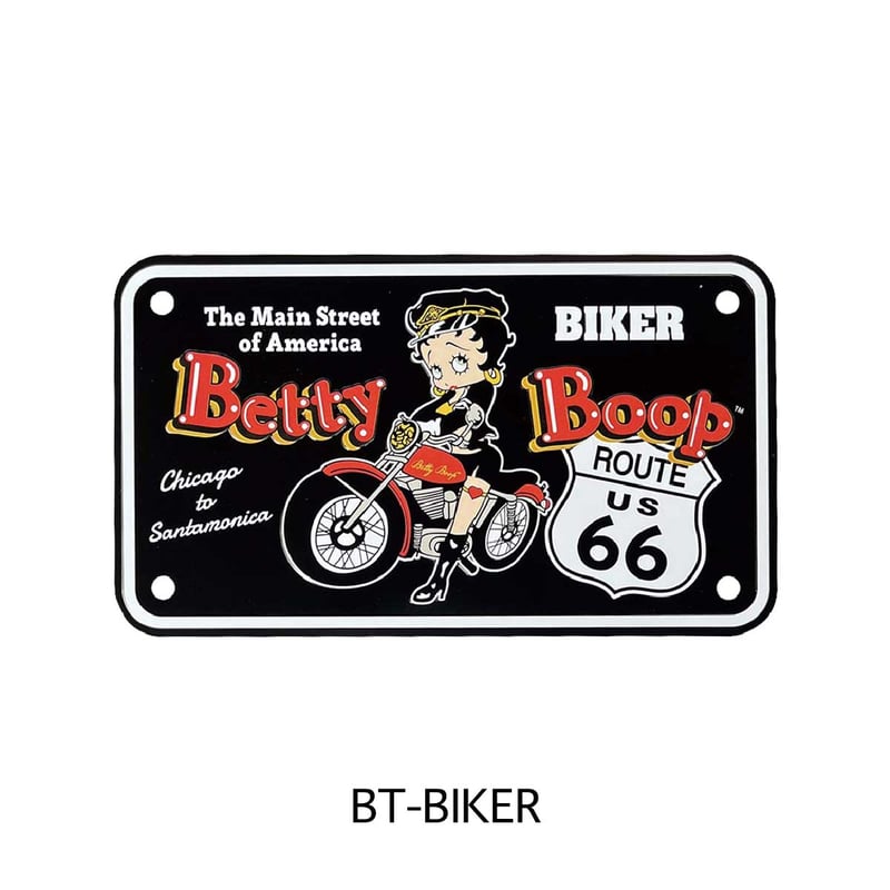 BettyBoop】 ミニCMライセンス プレート | アメリカン雑貨LAX BettyBoop】 ミニCMライセンス プレート | アメリカン雑貨LAX