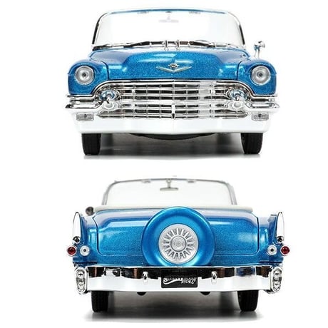 1:24 M&M'S 1956 CADILLAC ELDORADO w/BLUE FIGURE