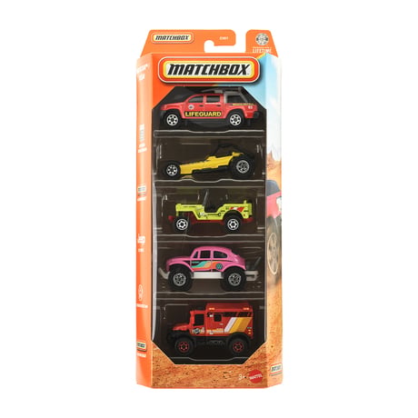 【MATCHBOX】5カーパック（MBXオーシャン）
