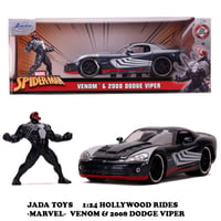 1:24 MARVEL SPIDER-MAN VENOM & 2008 DODGE VIPER