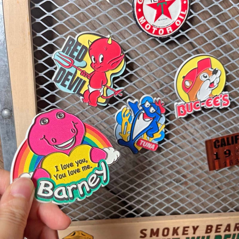 AMERICAN CHARACTER】ラバーマグネット | アメリカン雑貨LAX オンライ