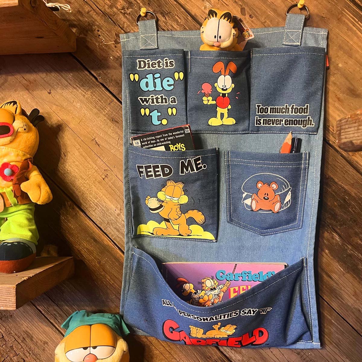 MANY マニー　布製　ウォールポケット MANY マニー 布製 ウォールポケット