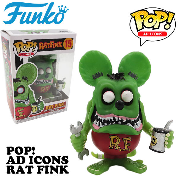 FUNKO】POP! AD ICONS VINYL FIGURE /RAT FINK GRE