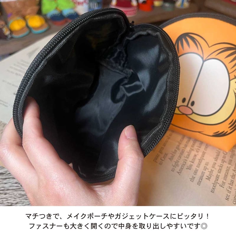 フェイス ポーチ BETTY BOOP & GARFIELD | アメリカン雑貨LAX オン
