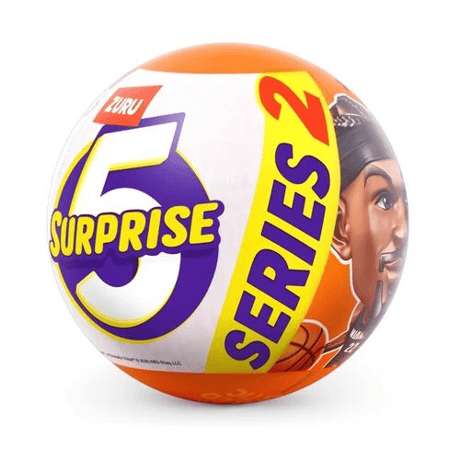 【4個セットBOX販売】【種類ランダム】ZURU5サプライズ NBA シリーズ2【ブラインドボックス】