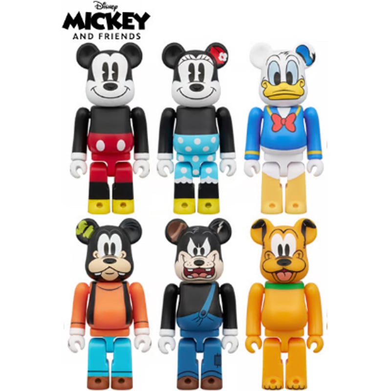 BE@RBRICK CHASE -MICKEY MOUSE & FRIENDS-【全6種+シー