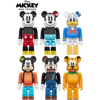BE@RBRICK CHASE -MICKEY MOUSE & FRIENDS-【全6種+シー