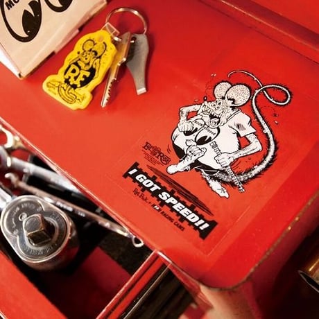 Rat Fink x MOON Equipped Cam ステッカー