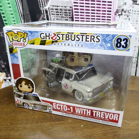 【FUNKO】POP! RIDES ICONS VINYLE VEHICLE / GHOSTBUSTERS ECTO-1 WITH TREVOR