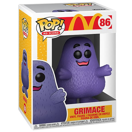 POP! AD ICONS VINYL FIGURE MCDONALDS GRIMACE 【FUNKO】