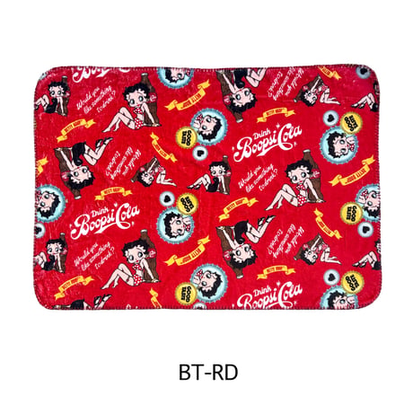 【ベティちゃんと一緒に暖か～い】BETTY BOOP フリースブランケット