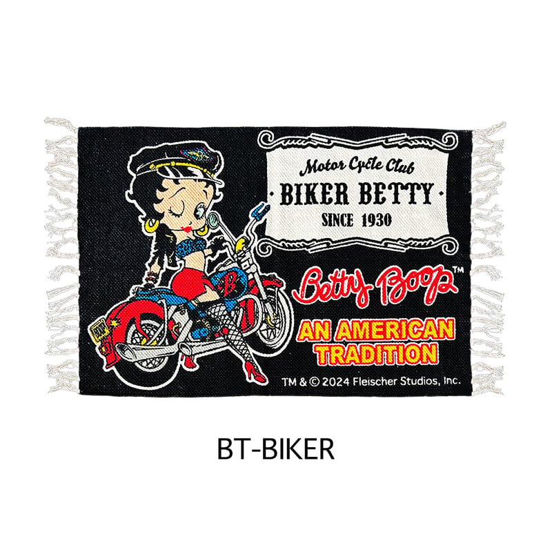 BETTY BOOP】コットンフロアマット / コットンキッチンマット
